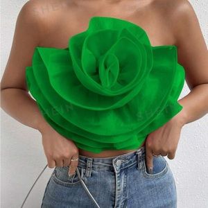 Flower Decor
Crop Tube Top
Green / XS(2)